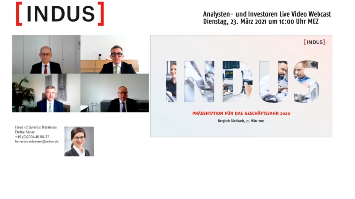 Media: Analyst and Investor Conference financial year 2020