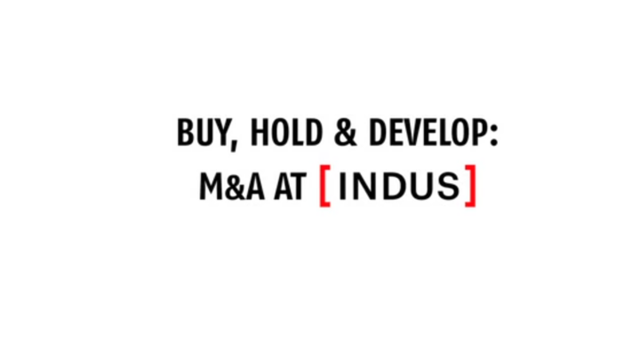 Media: Buy, Hold & Develop: M&A at INDUS
